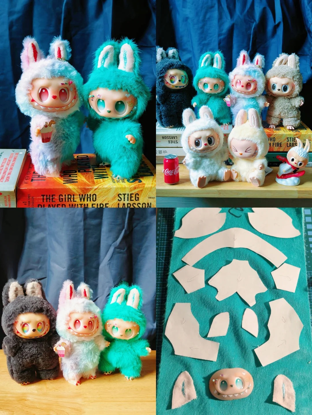 Labubu sewing pattern and tutorial