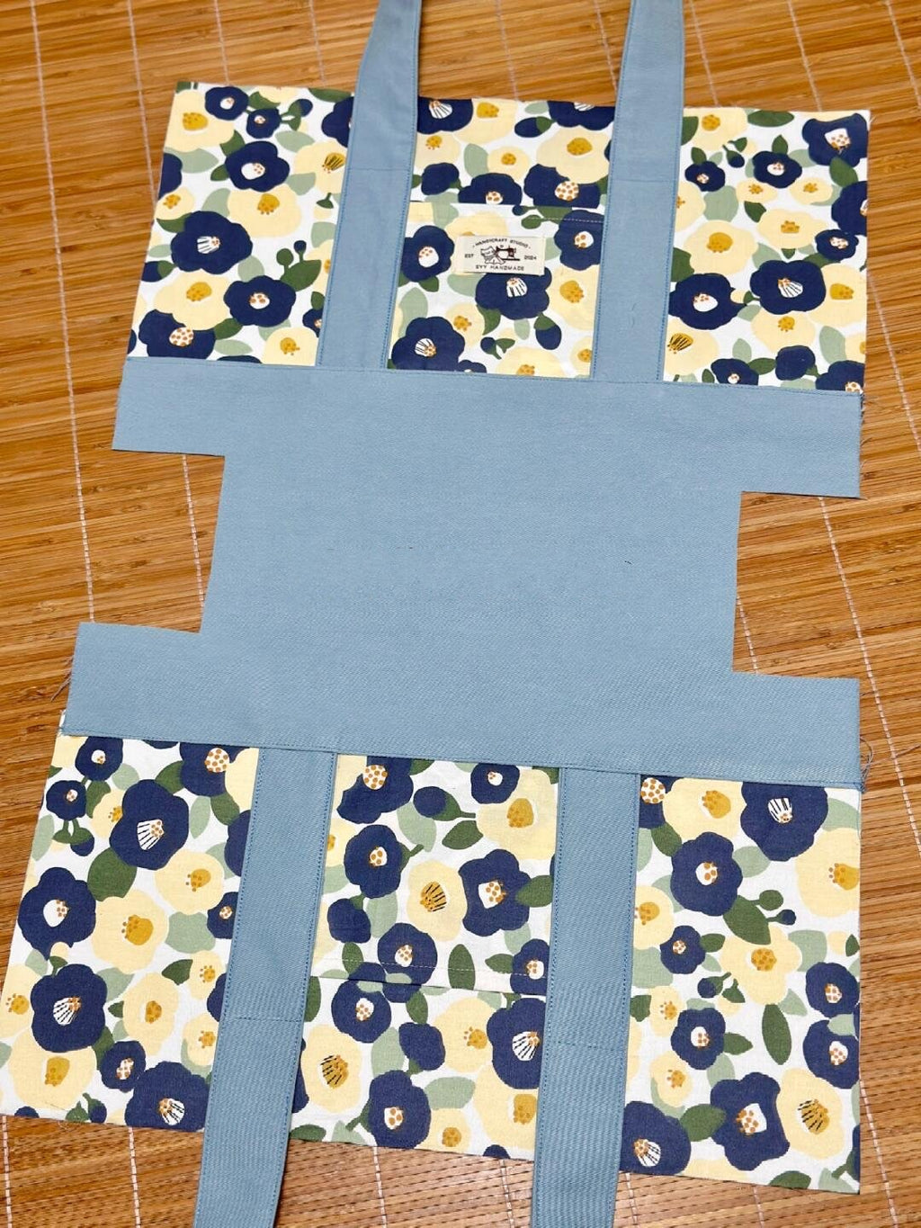 Large Canvas Beach Boat Tote Bag Sewing Pattern Easy Beach Bag Pattern with Step by Step Video Tutorial Grocery Bag Sewing Pattern PDF