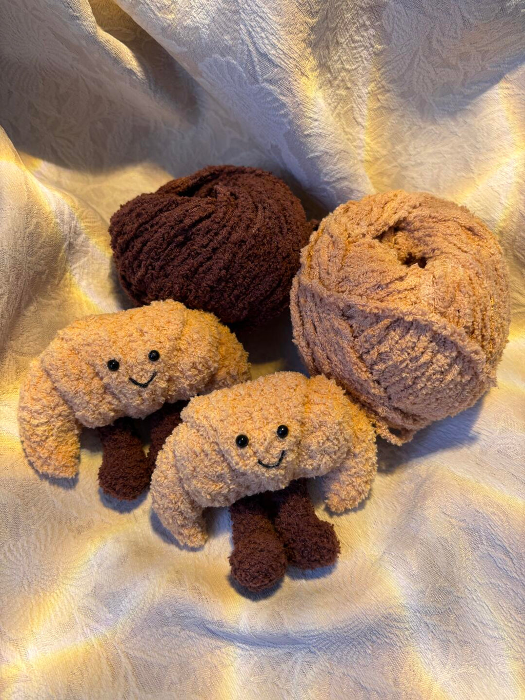 5 Bread and Drink Food Plushie Crochet Pattern | Jellycat Inspired Kawaii Food Amigurumi PDF