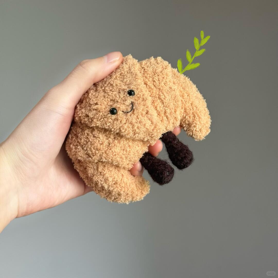 5 Bread and Drink Food Plushie Crochet Pattern | Jellycat Inspired Kawaii Food Amigurumi PDF