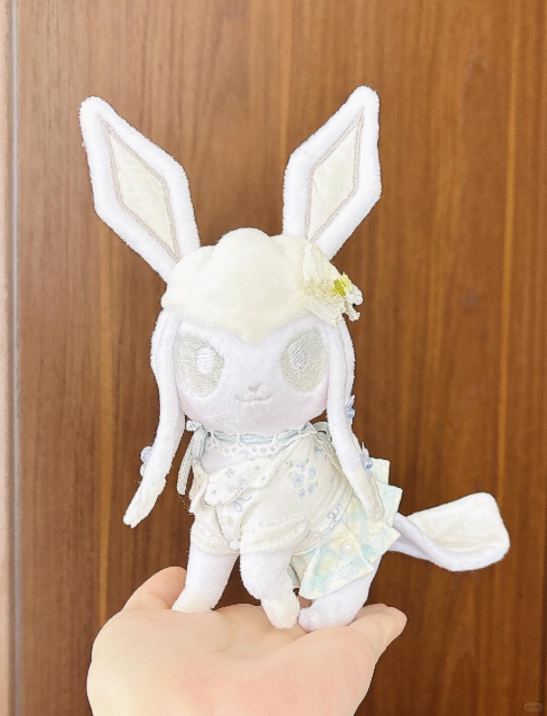 Eevee Sewing Pattern PDF Kawaii Pokemon Plush Bag Charm Handmade Gift for Pokemon Lover and Cute Things to Sew Instant Download