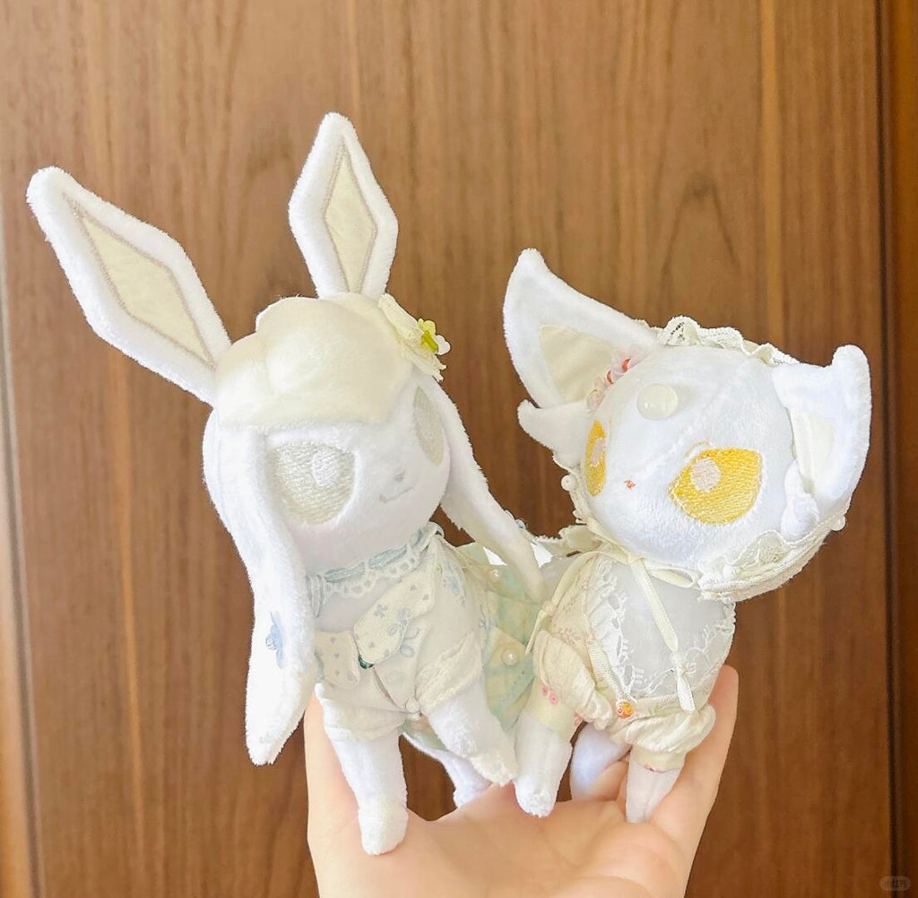Eevee Sewing Pattern PDF Kawaii Pokemon Plush Bag Charm Handmade Gift for Pokemon Lover and Cute Things to Sew Instant Download