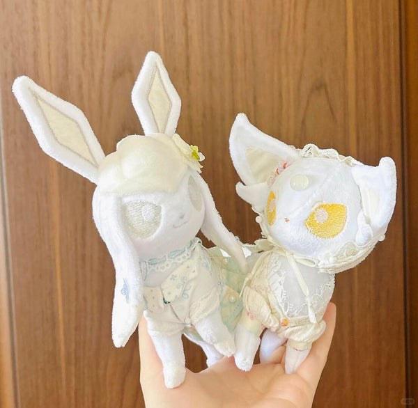 Eevee Sewing Pattern PDF Kawaii Pokemon Plush Bag Charm Handmade Gift for Pokemon Lover and Cute Things to Sew Instant Download
