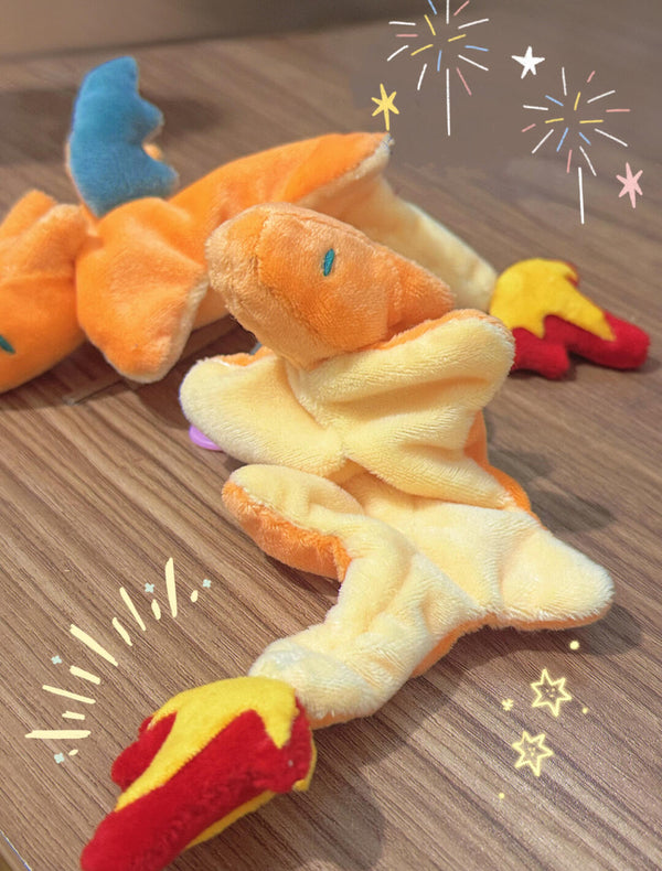 Stuffed Sleepy Dragon PDF Sewing Pattern Sky Dragon Sewing Patterns, Stuffed Toys Bagcharm Softies, Jellycat Lying Baby Dragon Plushie