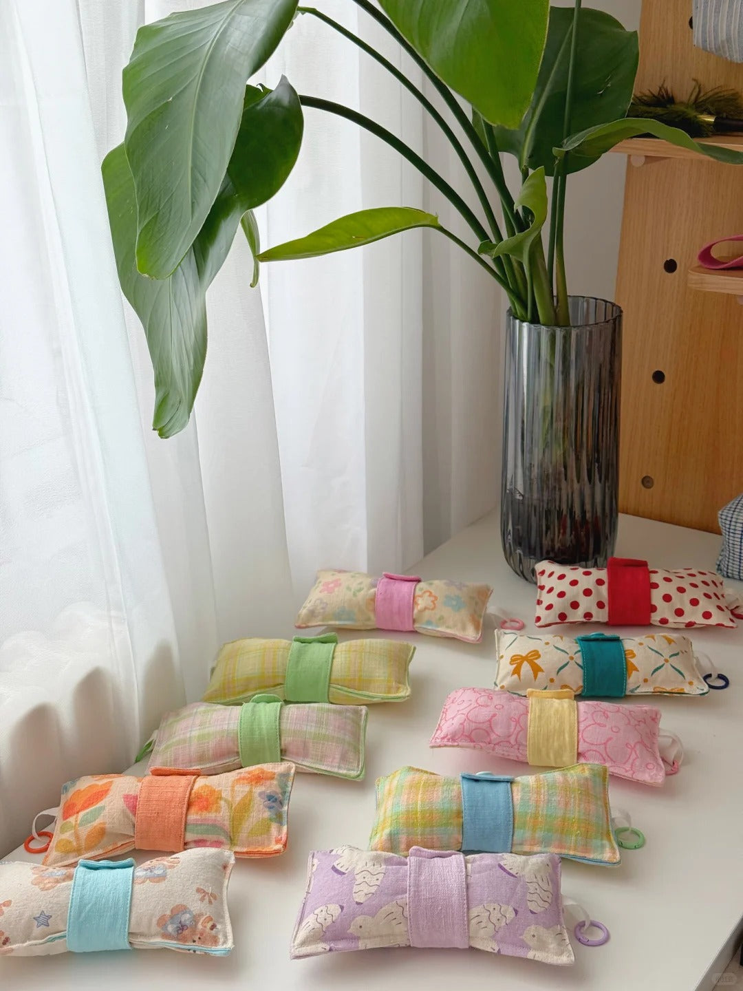 Bow Glasses Case Makeup Pouch Sewing Pattern Cute Bow Pouch DIY – PDF Pattern + Step-by-Step Tutorial