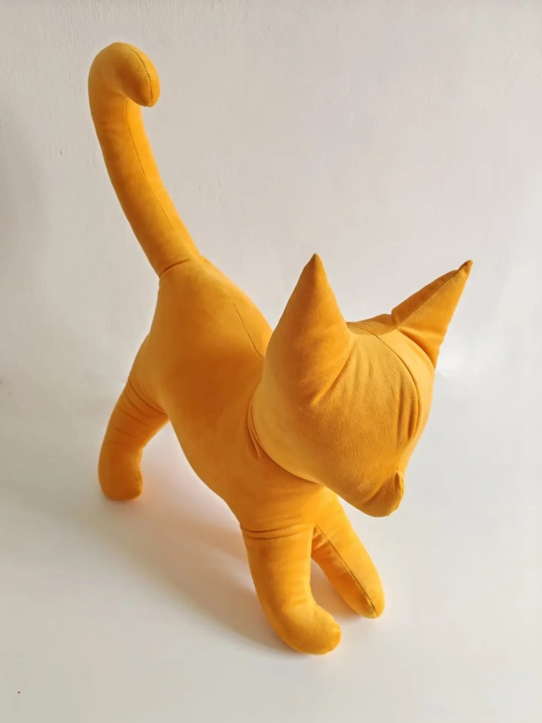 Cat Sewing Pattern PDF Stuffed Plush Cat Tutoria Beginner DIY Soft Toy 2 Size Instant Download