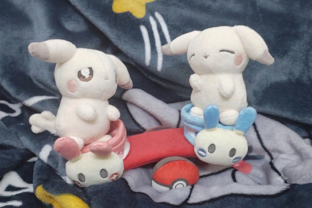 Pokemon Plusle & Minun Plush Sewing Pattern PDF | DIY Plush Tutorial | Instant Download | Digital Pattern