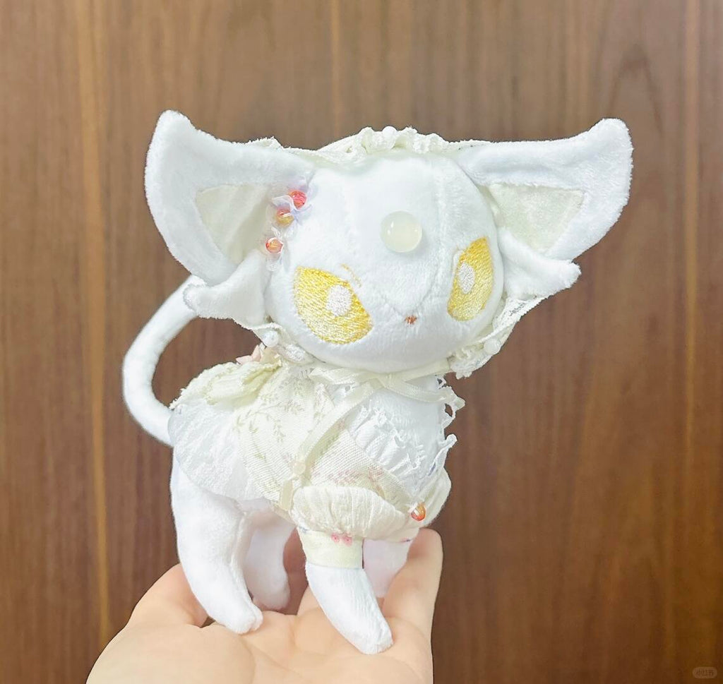 Eevee Sewing Pattern PDF Kawaii Pokemon Plush Bag Charm Handmade Gift for Pokemon Lover and Cute Things to Sew Instant Download