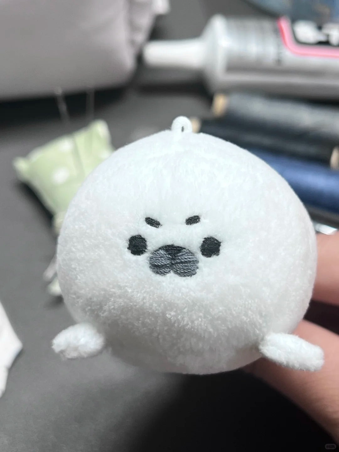 Baby Seal Sewing Pattern PDF — Round Harp Seal Plushie 
Tutorial for Minky Fabric | Kawaii Stuffed Animal 
Instant Download