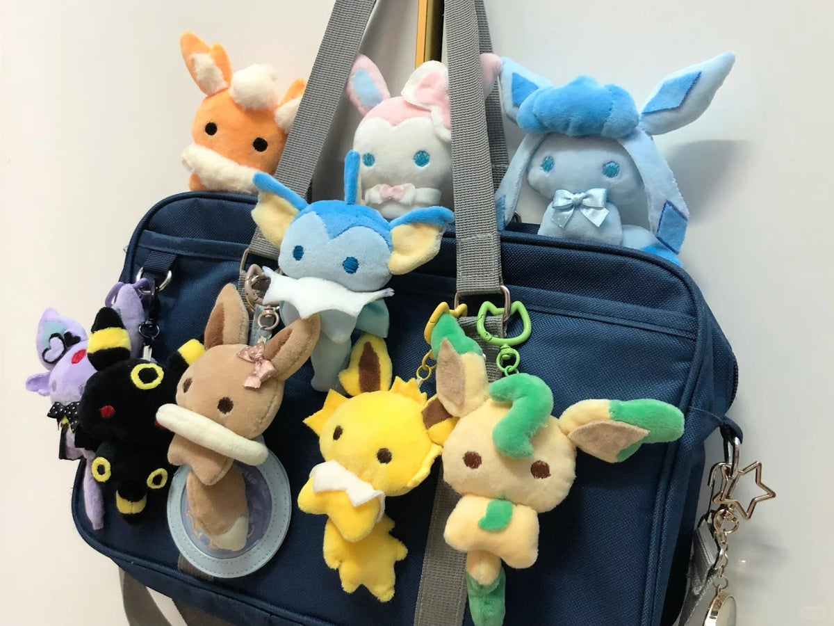 Eeveelution Plush Sewing Pattern Bundle PDF, 8 Pokemon Plushie Patterns, Flareon Jolteon Vaporeon Espeon Umbreon, Beginner Friendly Plush Sewing, Anime Bag Charm Pattern, Instant Download