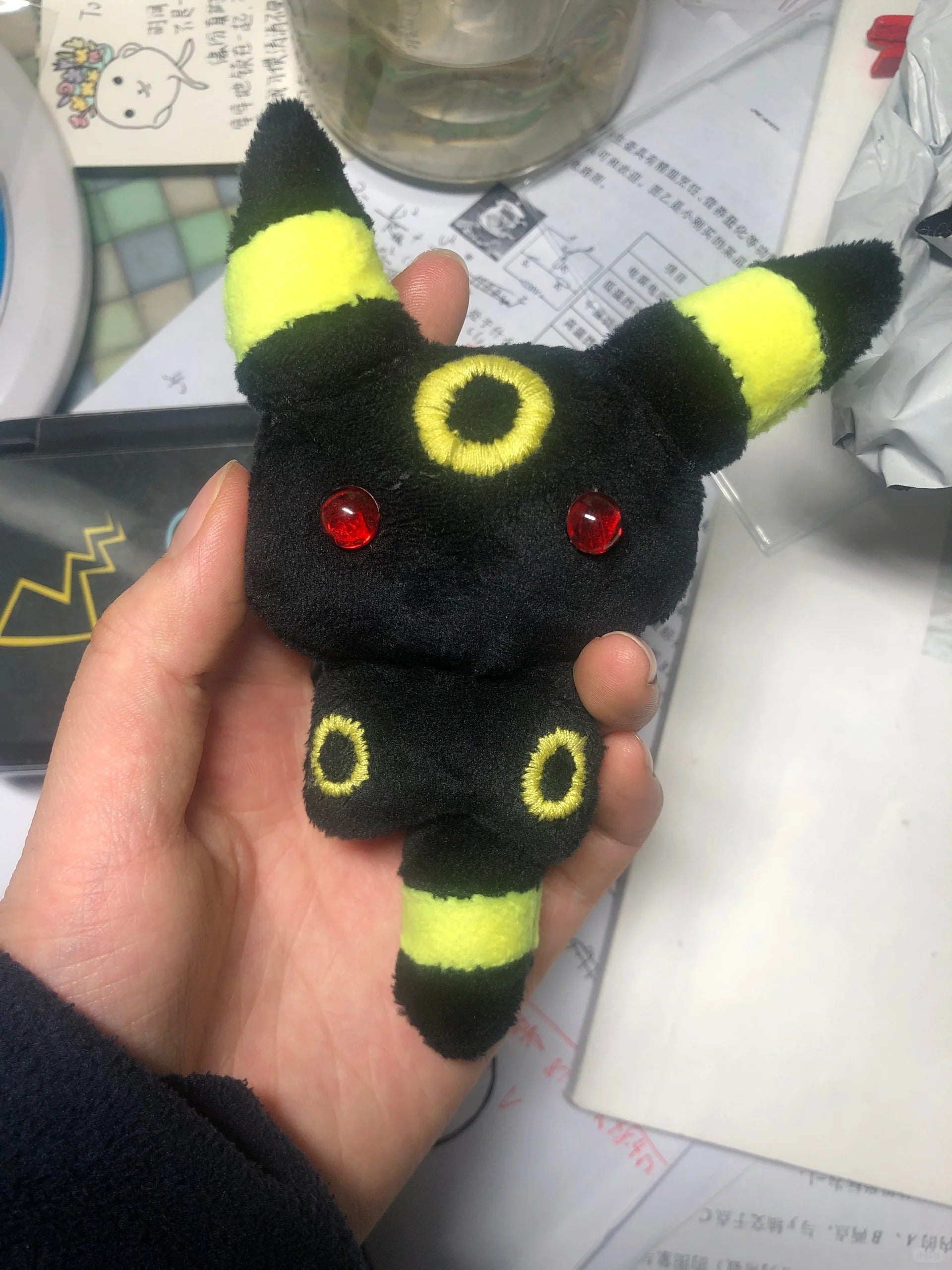Umbreon Sewing Pattern PDF, Pokemon Plushie Pattern, Eeveelution Bag Charm DIY, Kawaii Dark Type Pokemon Softie, Umbreon Keychain Pattern, Anime Plush Gift, Cute Things to Sew, Instant Download
