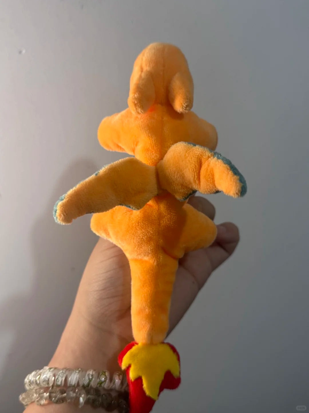 Handmade Charizard Plush Toy, Cute Mini Dragon Pocket Buddy, Soft Pokémon Inspired Gift (Physical product)