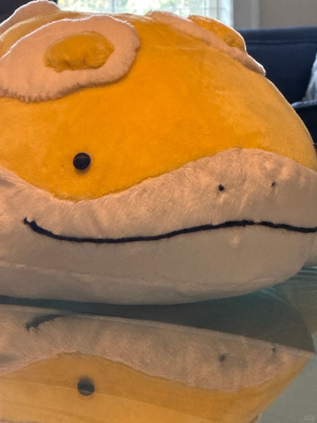 Clodsire soft toy created from a printable PDF sewing pattern