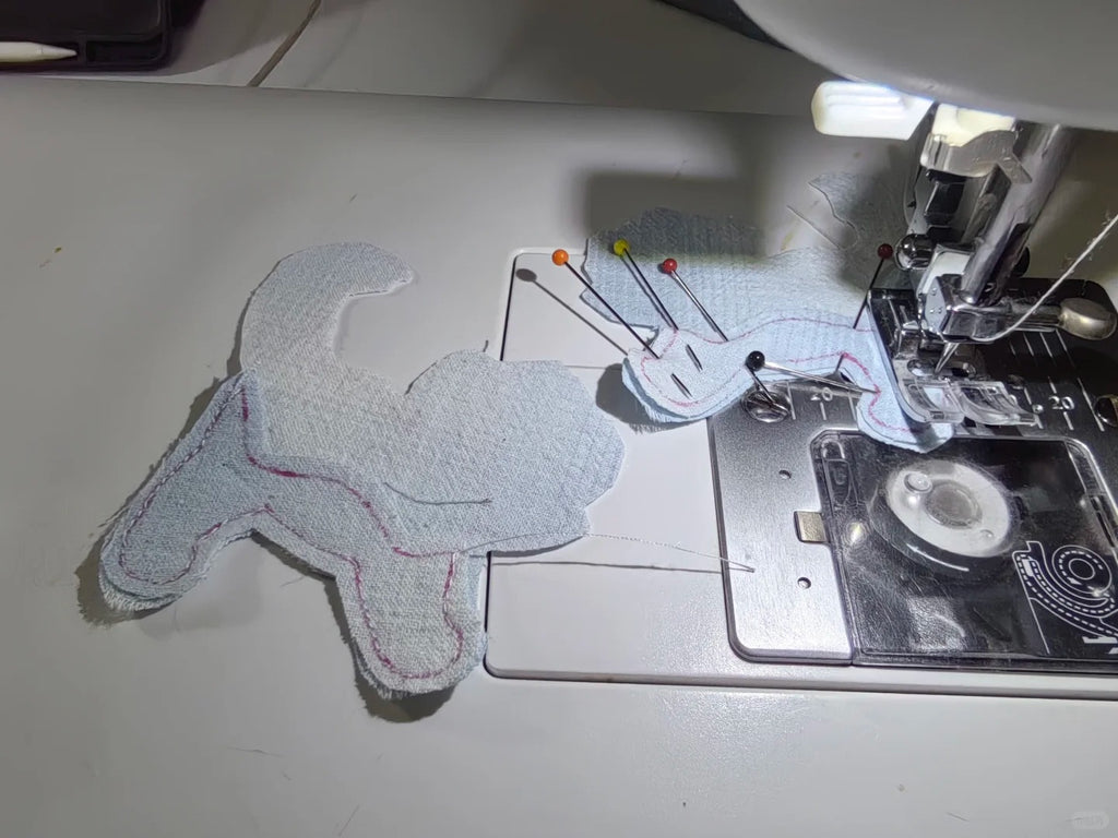 Cat Sewing Pattern PDF Stuffed Plush Cat Tutoria Beginner DIY Soft Toy 2 Size Instant Download