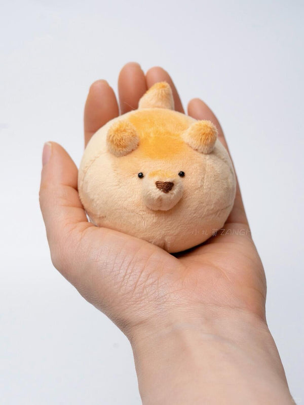 Dog Sewing Pattern PDF | Kawaii Bread Shiba Inu Plushie | Chubby Stuffed Animal | gift for dog lover | Instant Download