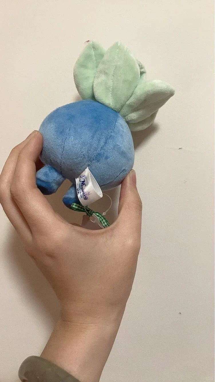 Oddish plushie sewing pattern example – handmade Pokémon plush project