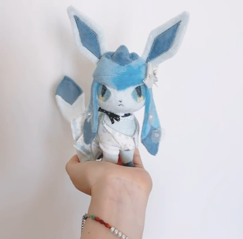 Eevee Sewing Pattern PDF Kawaii Pokemon Plush Bag Charm Handmade Gift for Pokemon Lover and Cute Things to Sew Instant Download