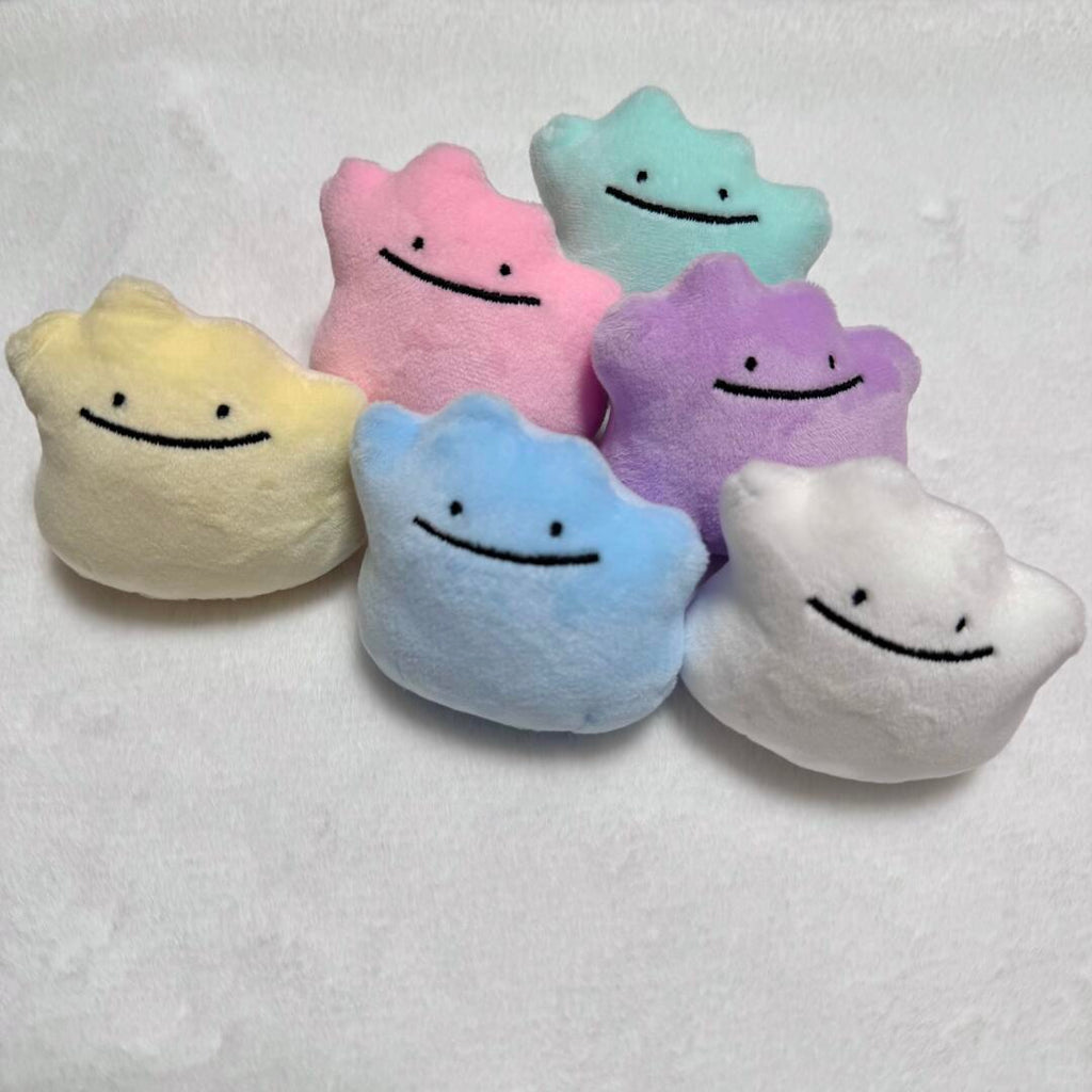 Ditto Plush Sewing Pattern PDF | Easy Beginner Kawaii Pokemon Stuffed Animal Tutorial | Instant Download Felt Fleece Plushie Template
