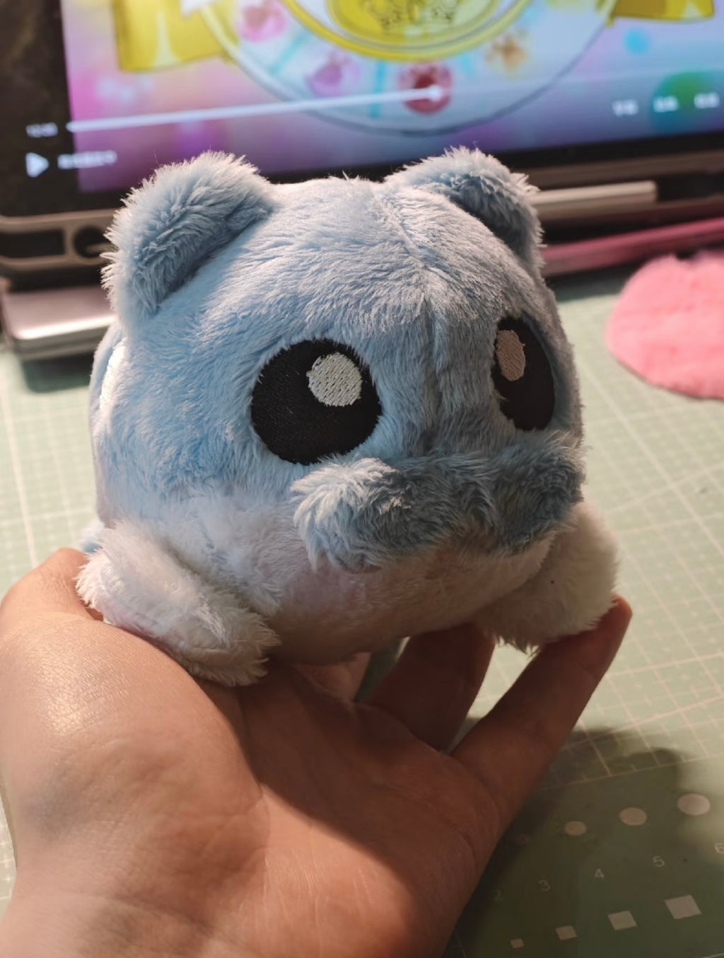 Spheal Plush Pattern PDF, Cute Seal Plush Sewing Pattern, Pokemon Inspired Plushie Tutorial, Kawaii Pocket Plush, Beginner Sewing Project