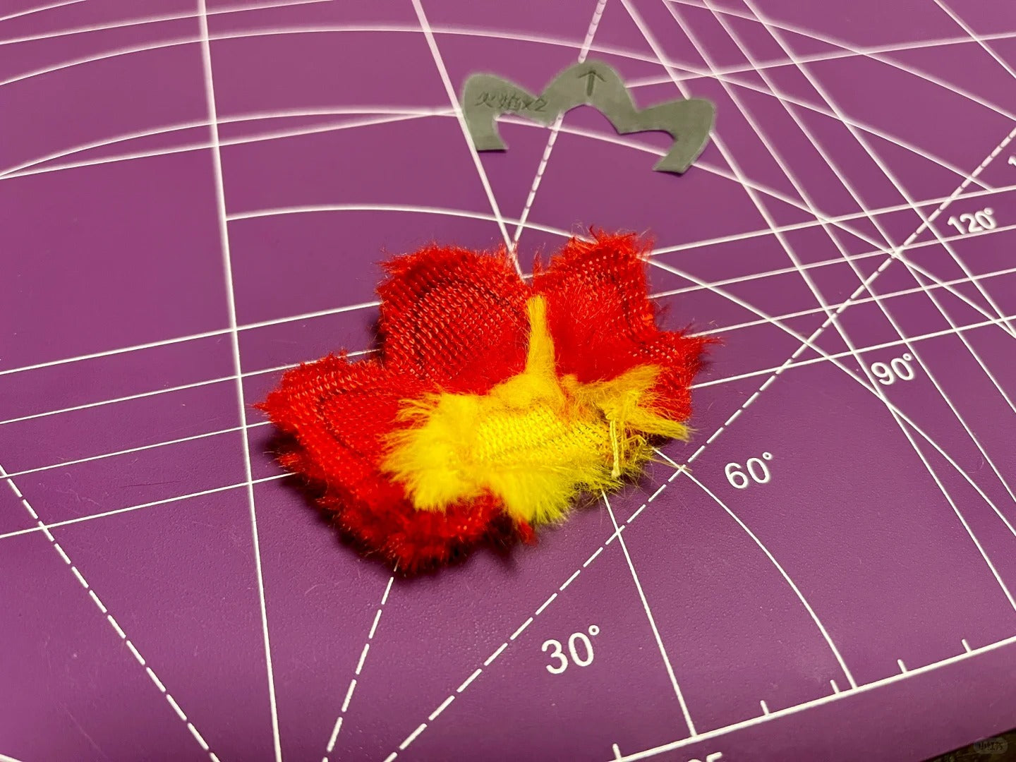Cyndaquil Sewing Pattern PDF – Pokemon Plushie Keychain Faux Fur Soft Toy