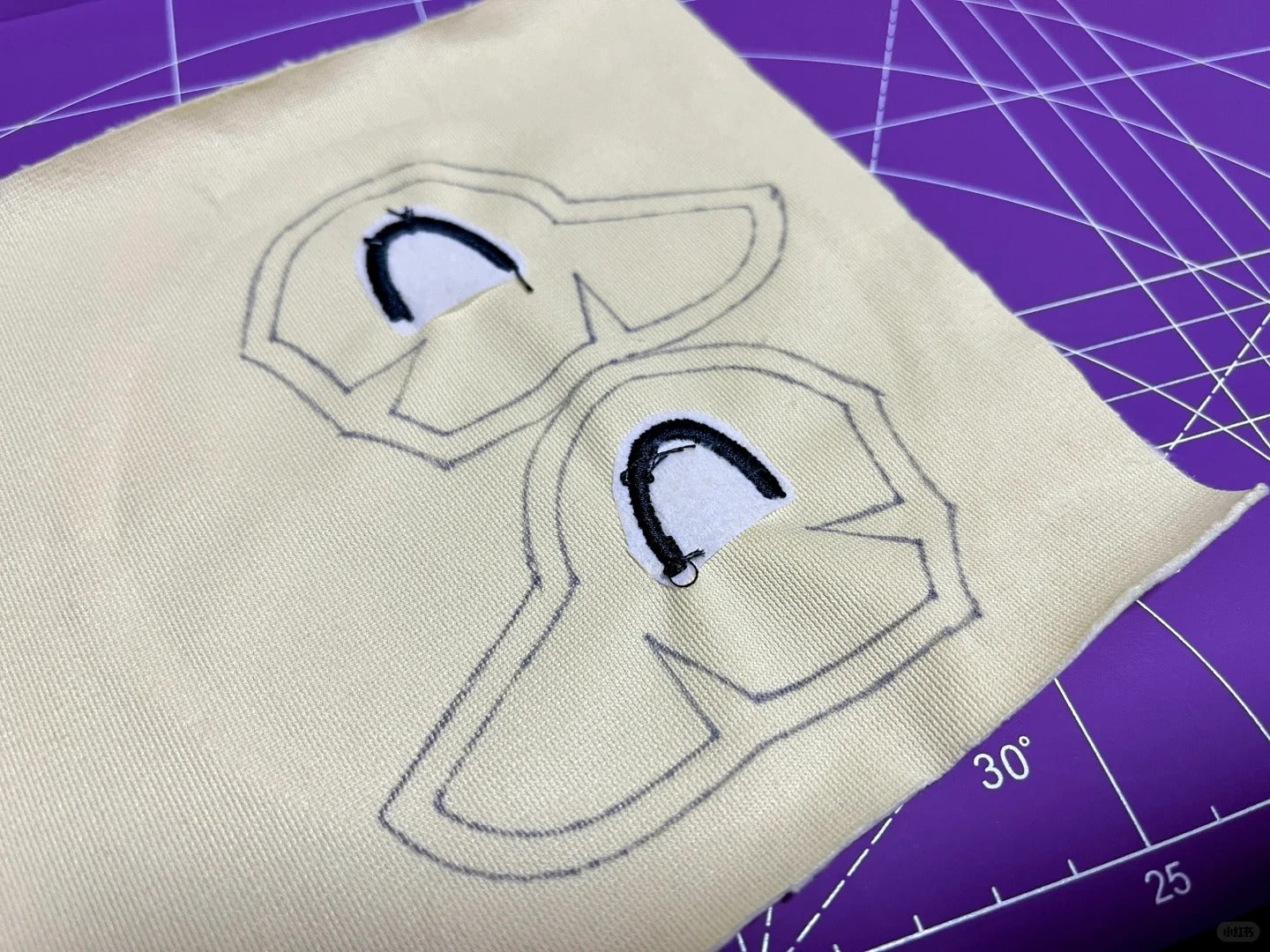 Cyndaquil Sewing Pattern PDF – Pokemon Plushie Keychain Faux Fur Soft Toy