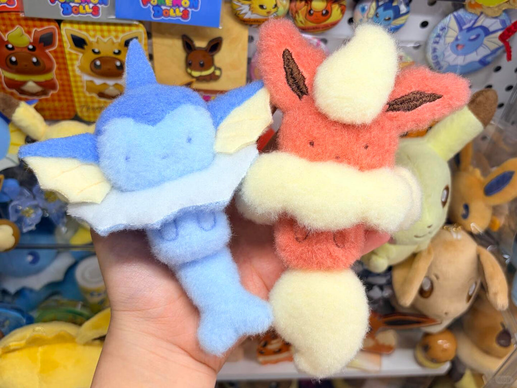 Vaporeon Sewing Pattern PDF, Pokemon Plushie Pattern, Eeveelution Plushie Bag Charm DIY, Kawaii Pokemon Softie, Vaporeon Keychain Pattern, Anime Plush Gift, Cute Things to Sew, Instant Download