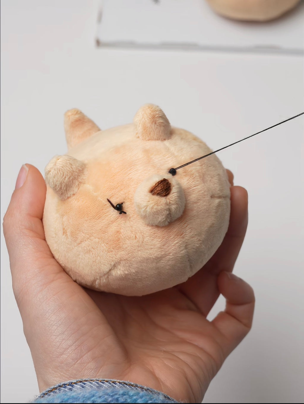 Dog Sewing Pattern PDF | Kawaii Bread Shiba Inu Plushie | Chubby Stuffed Animal | gift for dog lover | Instant Download
