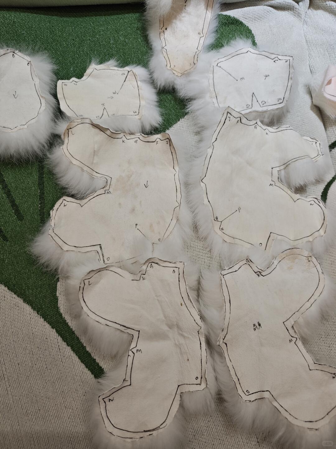 Stuffed Lop-eared Bunny Sewing Pattern with Photo Tutorial, Rabbit Sewing Patterns, Stuffed Toys Realistic Bunny Soft Toy Pattern