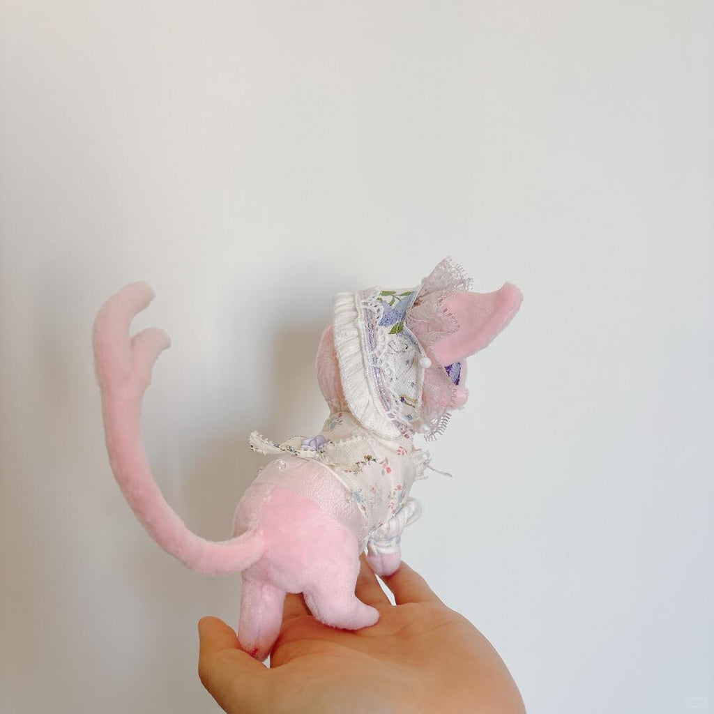 Eevee Sewing Pattern PDF Kawaii Pokemon Plush Bag Charm Handmade Gift for Pokemon Lover and Cute Things to Sew Instant Download