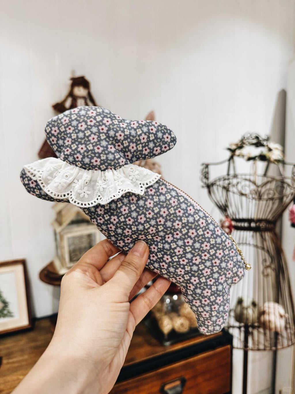 Cat and Bunny Makeup Bag Sewing Pattern | Pencil Case Pouch Sewing Pattern