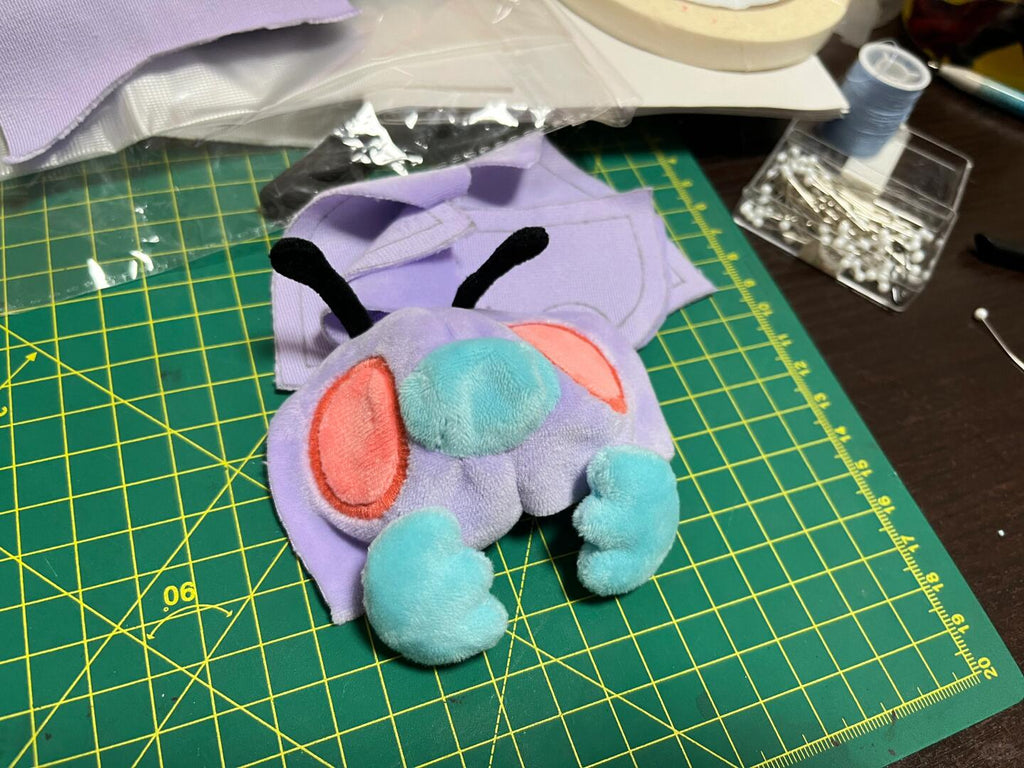 Butterfree Sewing Pattern PDF, Kawaii Pokemon Butterfly Plush DIY, Kanto Bug Type Softie, Pokemon Fan Gift, Cute Things to Sew, Instant Download