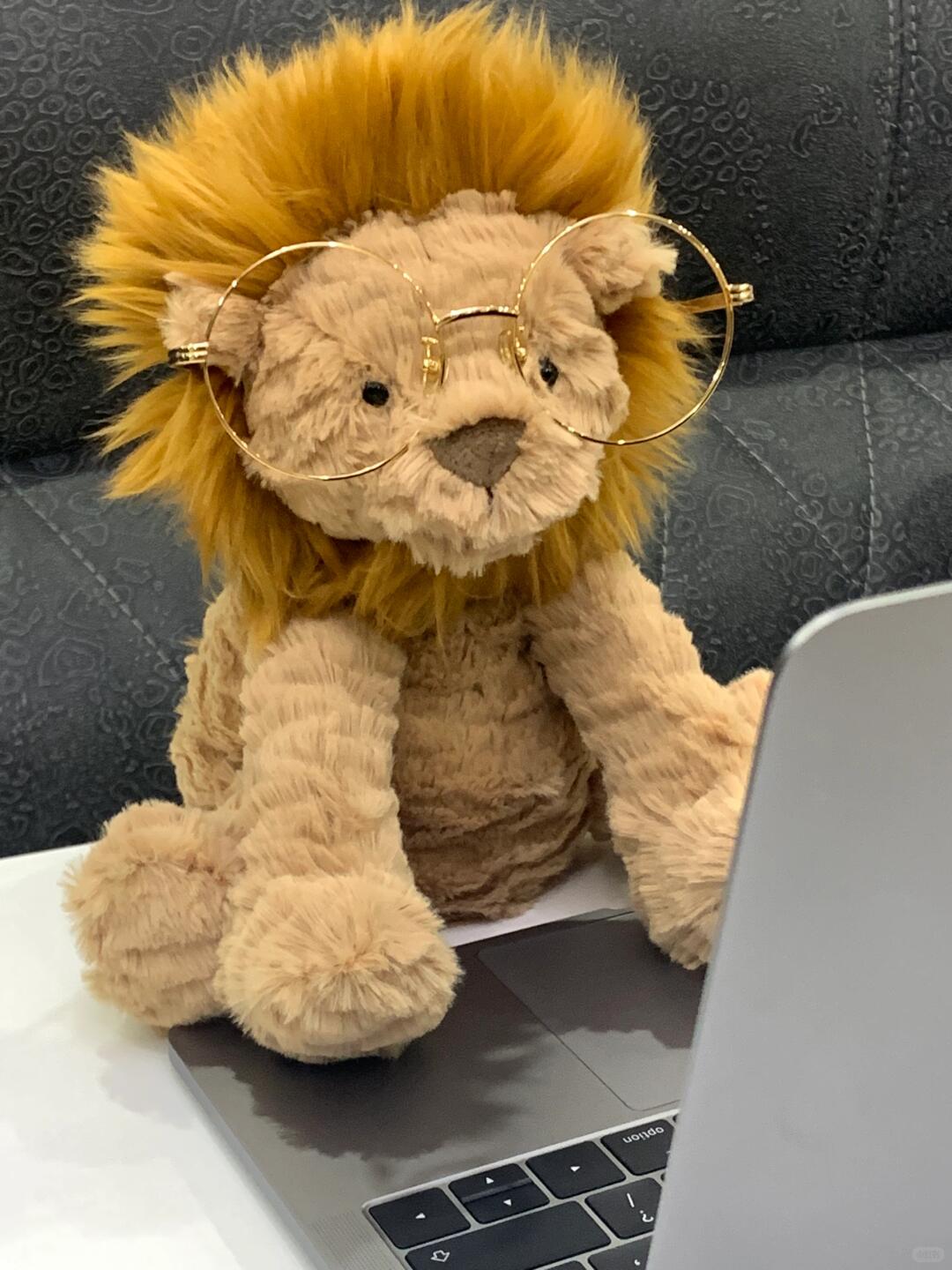 Lion Sewing Pattern PDF, Jellycat Style Fuddlewuddle Lion Plushie, Fluffy Stuffed Animal Softie, Kawaii Gift, Instant Download
