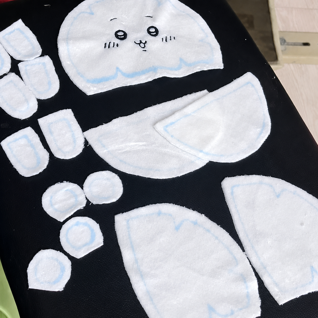 Chiikawa Plush Sewing Pattern PDF | 3 Sizes | Step-by-Step Video Tutorial | Cute things to sew