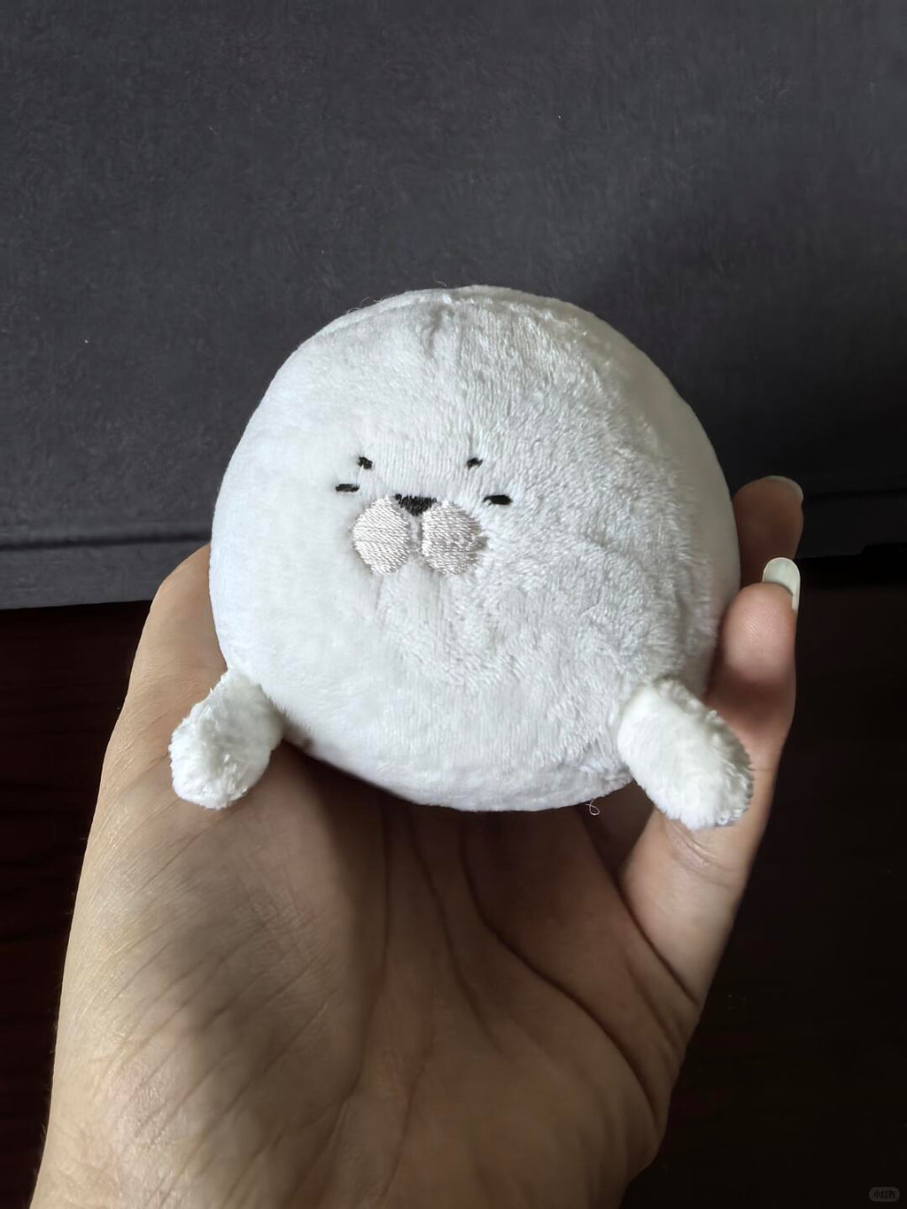 Baby Seal Sewing Pattern PDF — Round Harp Seal Plushie 
Tutorial for Minky Fabric | Kawaii Stuffed Animal 
Instant Download