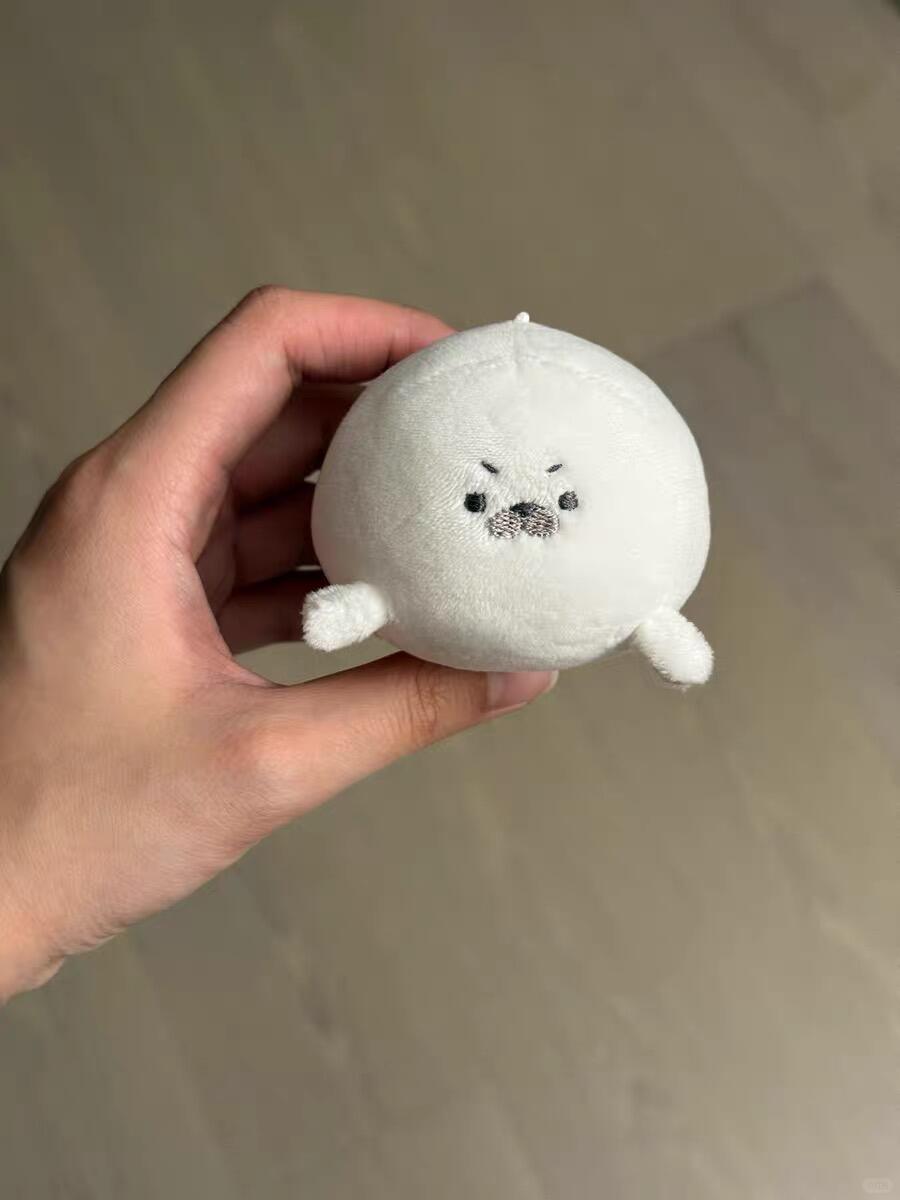 Baby Seal Sewing Pattern PDF — Round Harp Seal Plushie 
Tutorial for Minky Fabric | Kawaii Stuffed Animal 
Instant Download