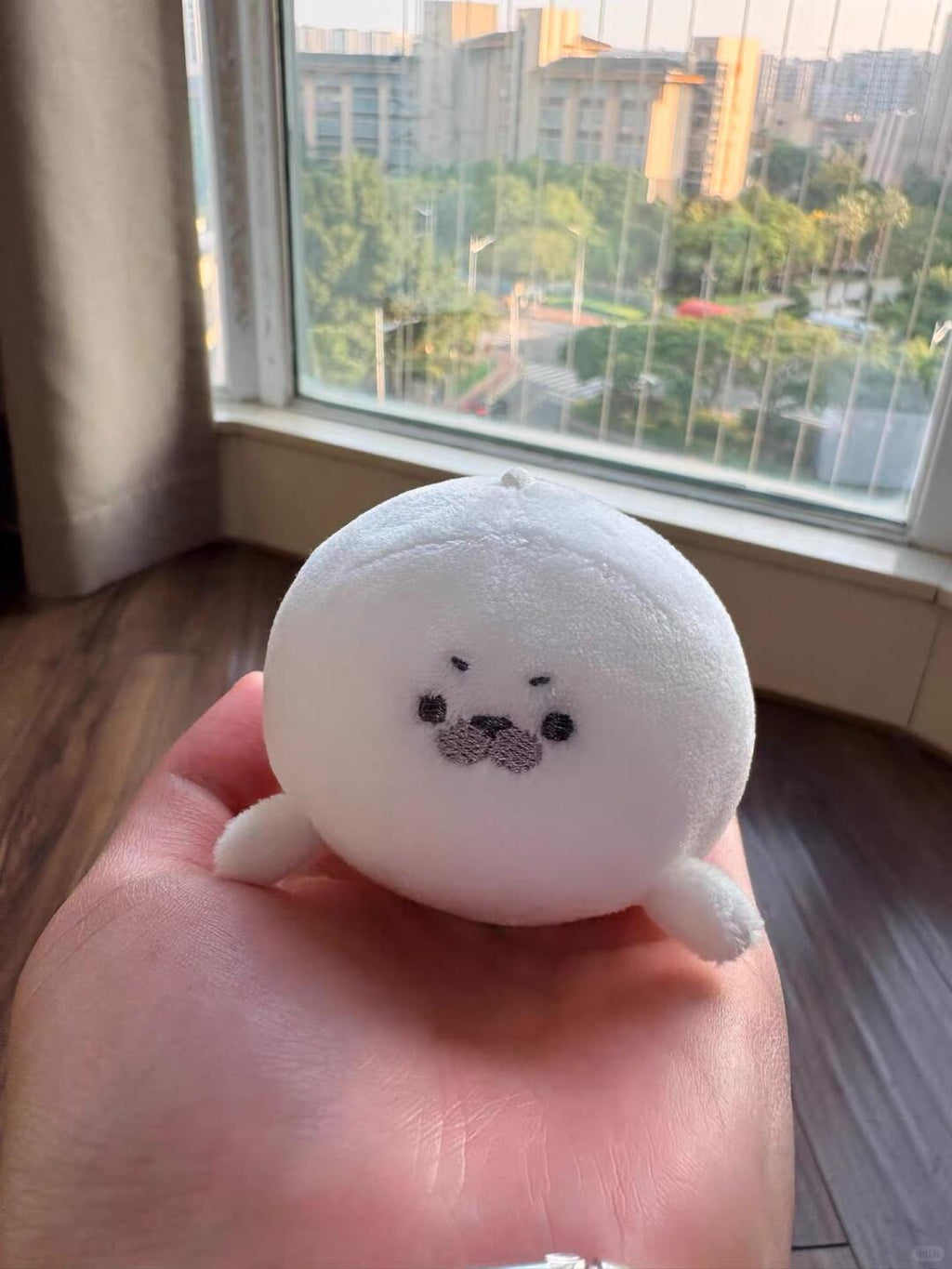 Baby Seal Sewing Pattern PDF — Round Harp Seal Plushie 
Tutorial for Minky Fabric | Kawaii Stuffed Animal 
Instant Download