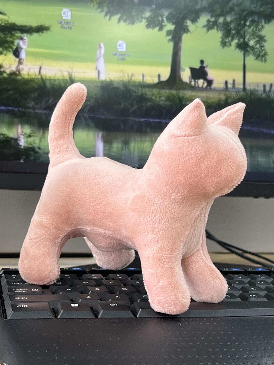 Cat Sewing Pattern PDF | Stuffed Fabric Cat Plush Tutorial | Beginner DIY Kitten Soft Toy | 2 Sizes | Instant Download