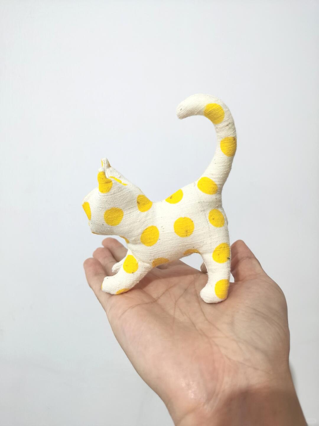 Cat Sewing Pattern PDF | Stuffed Fabric Cat Plush Tutorial | Beginner DIY Kitten Soft Toy | 2 Sizes | Instant Download