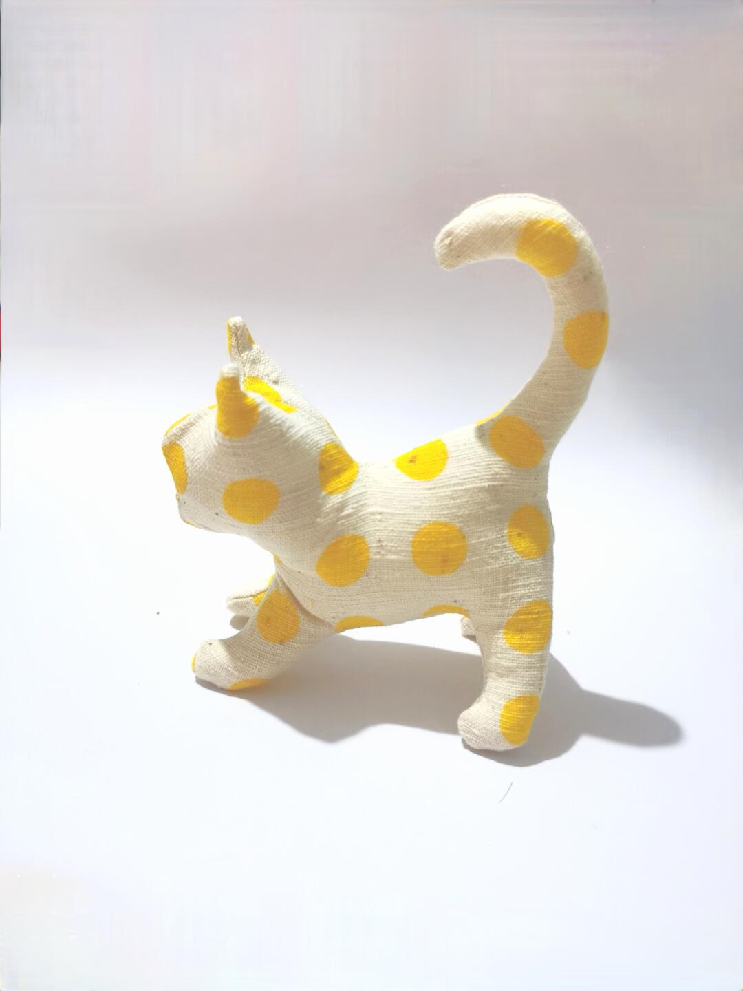 Cat Sewing Pattern PDF | Stuffed Fabric Cat Plush Tutorial | Beginner DIY Kitten Soft Toy | 2 Sizes | Instant Download