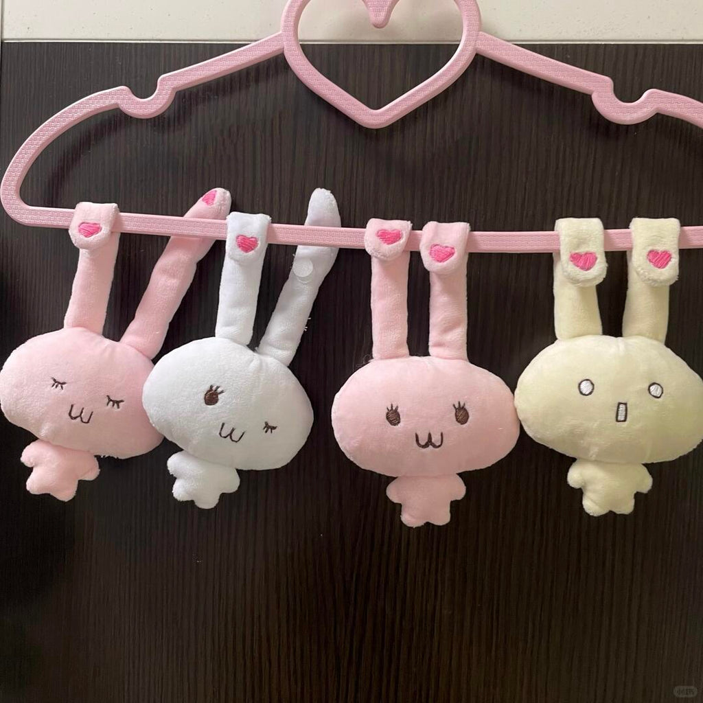 Laundry Rabbit Sewing Pattern PDF – Y2K Coreland-Style Kawaii Plushie Keychain