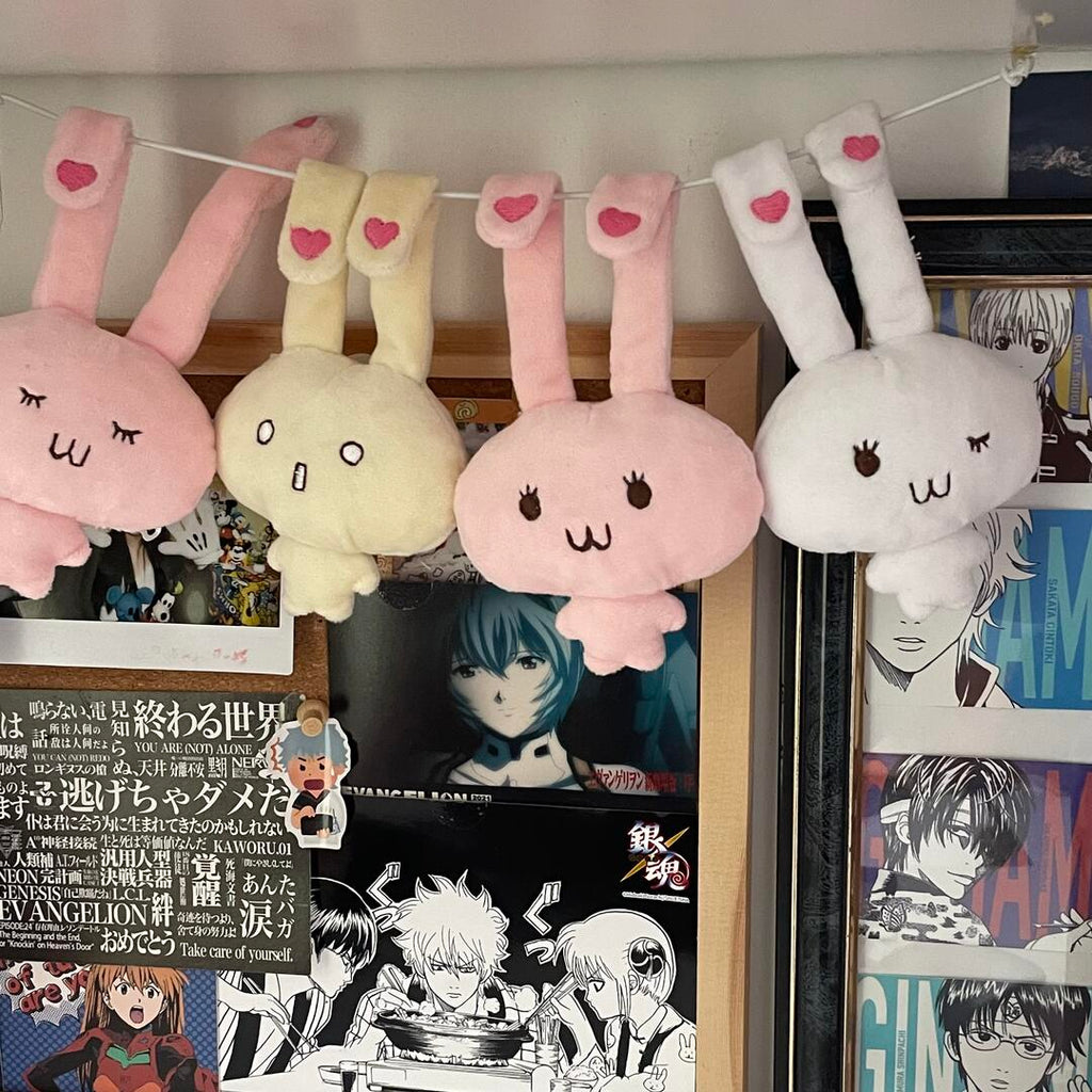 Laundry Rabbit Sewing Pattern PDF – Y2K Coreland-Style Kawaii Plushie Keychain