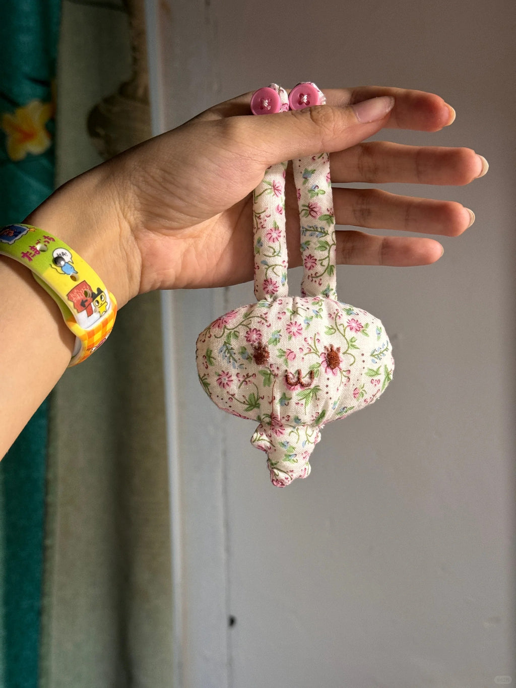 Laundry Rabbit Sewing Pattern PDF – Y2K Coreland-Style Kawaii Plushie Keychain