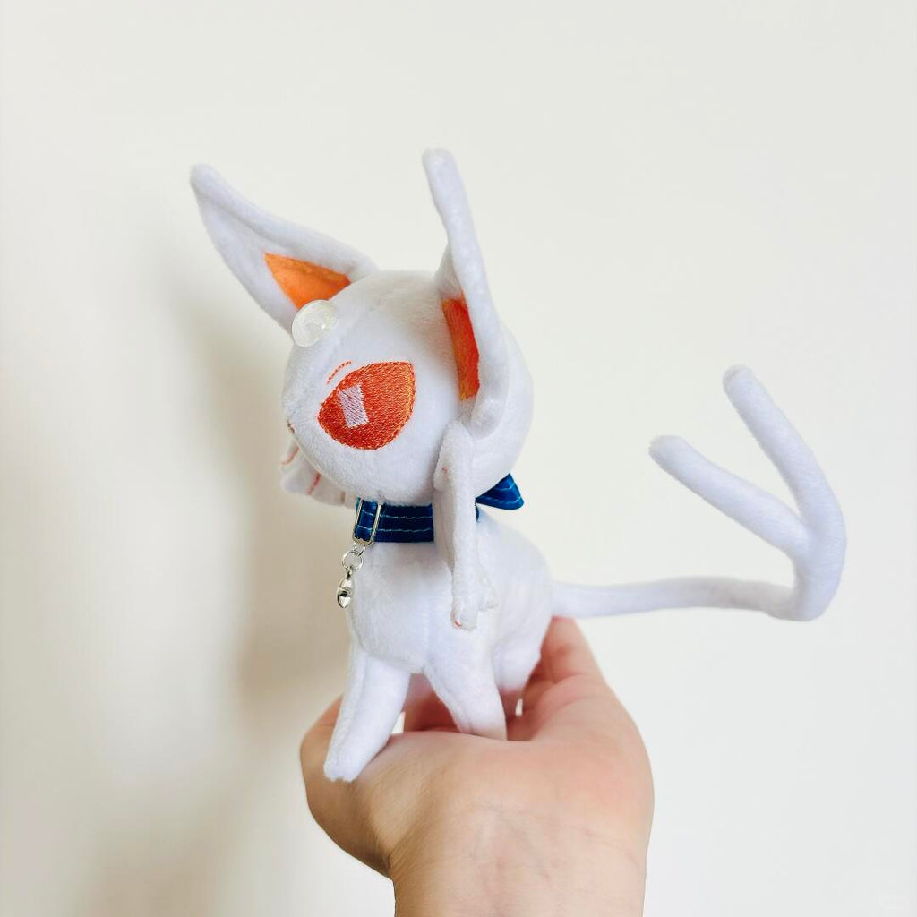 Eevee and Glaceon sewing pattern 4 – handmade plush project and finished sewing inspiration