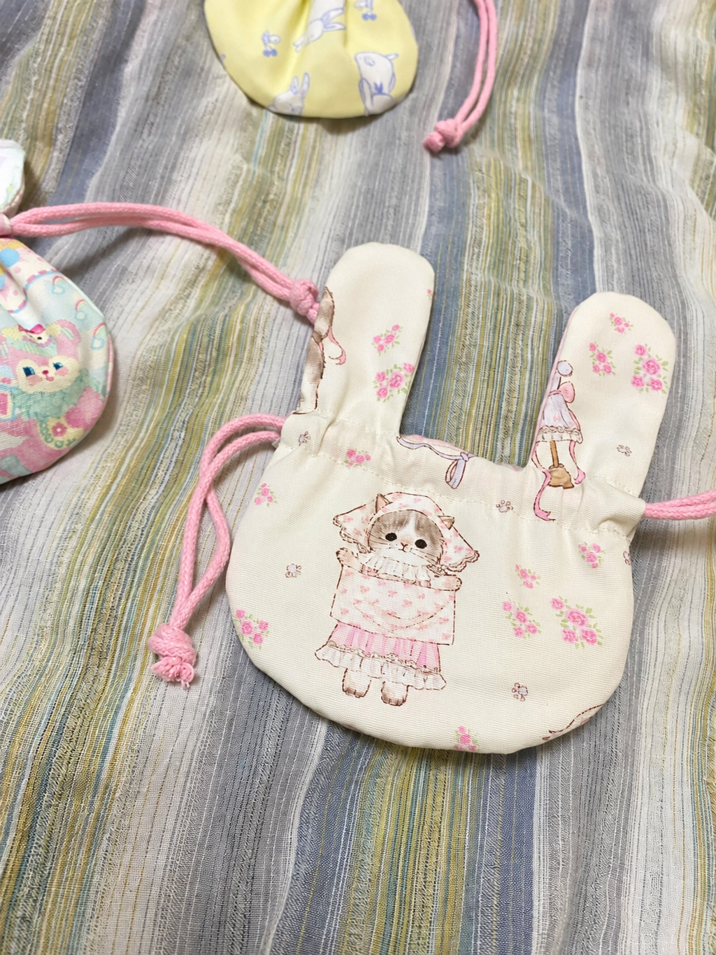 Bnny pouch sewing pattern