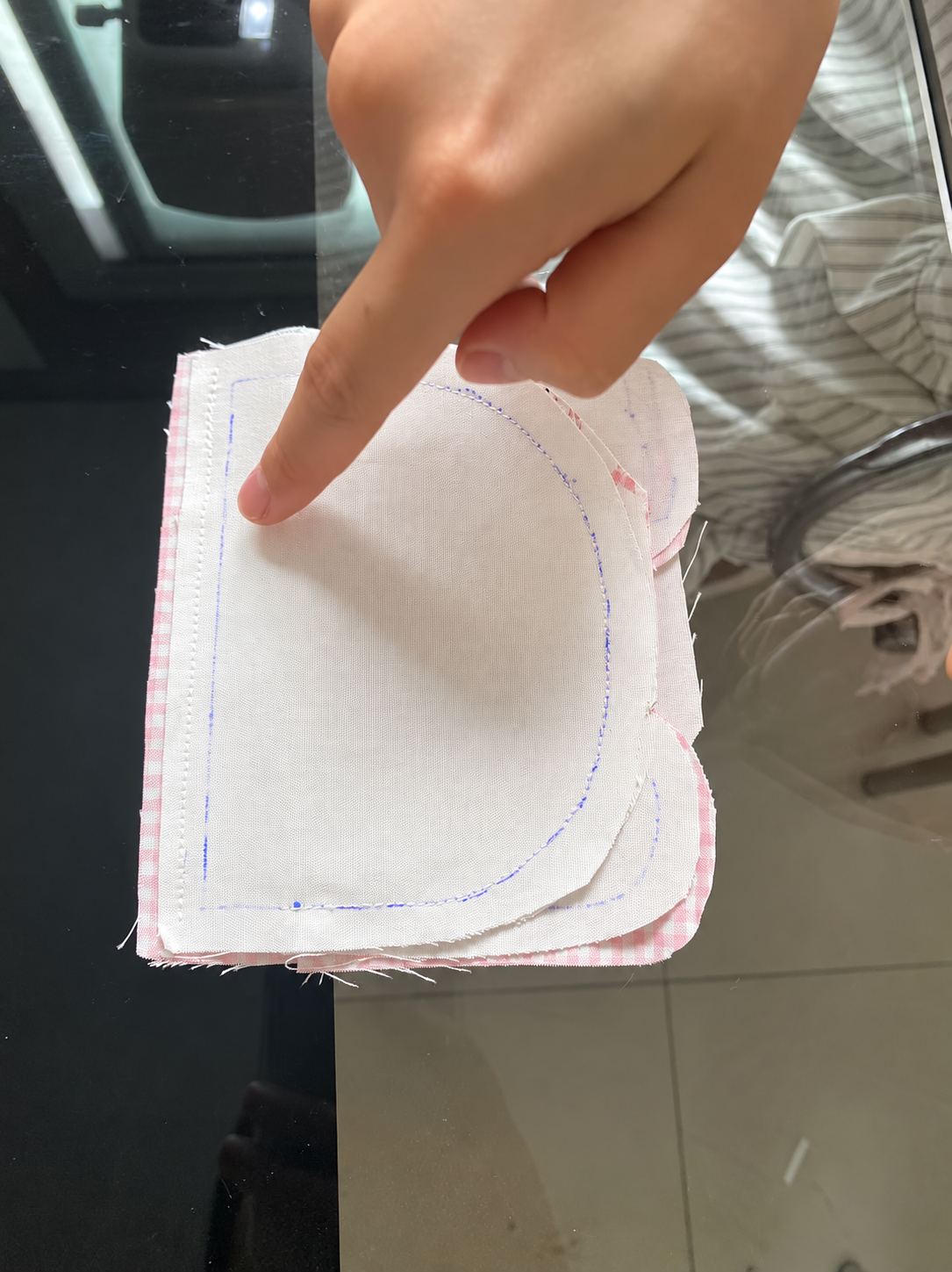 Bnny pouch sewing pattern