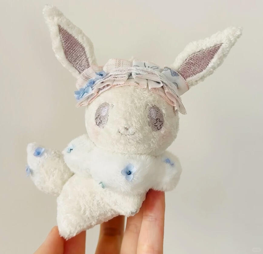 Eevee Sewing Pattern PDF Kawaii Pokemon Plush Bag Charm Handmade Gift for Pokemon Lover and Cute Things to Sew Instant Download