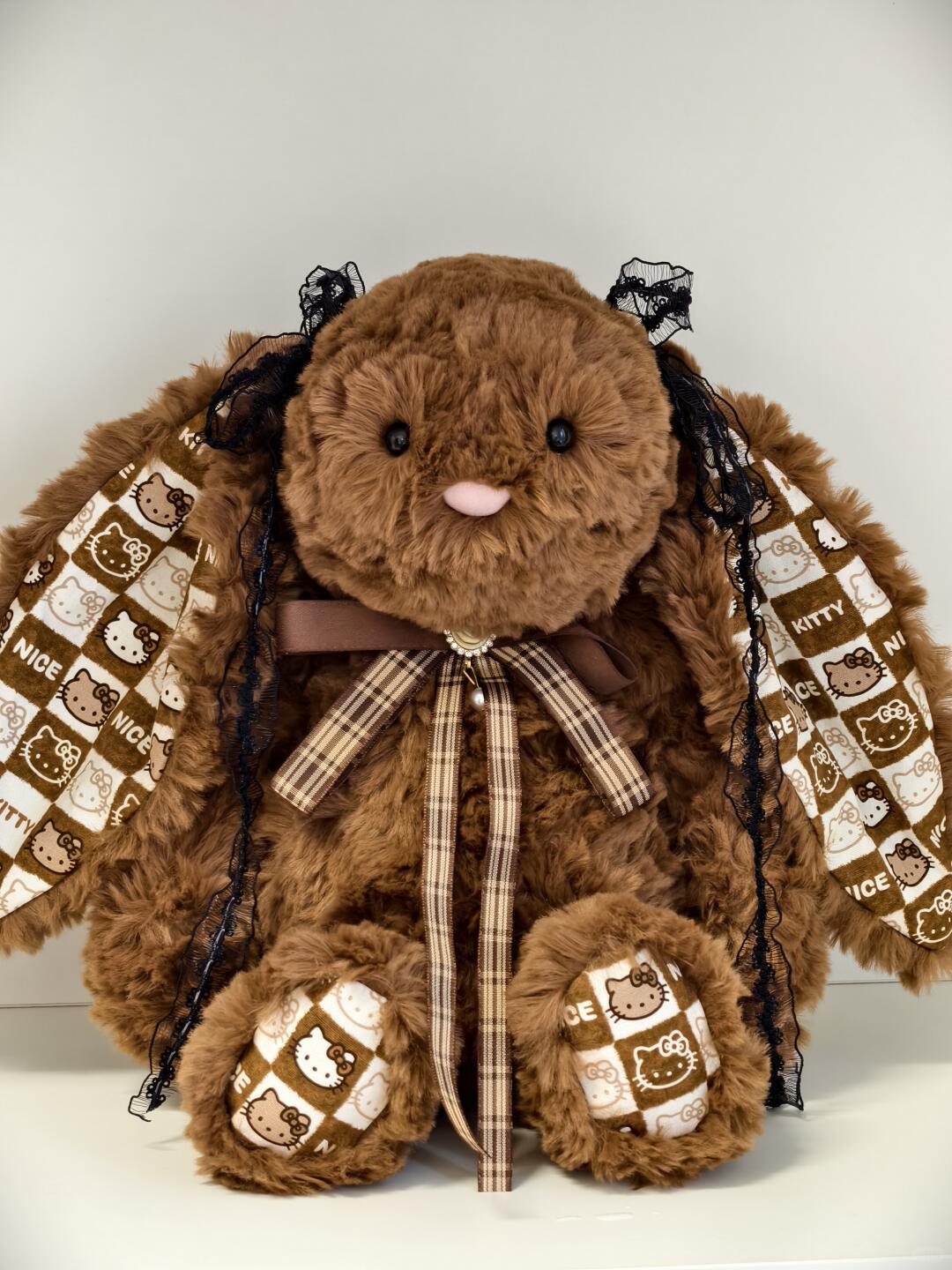 Jellycat-Style Bunny Sewing Pattern – PDF Soft Toy Rabbit Plushie Pattern