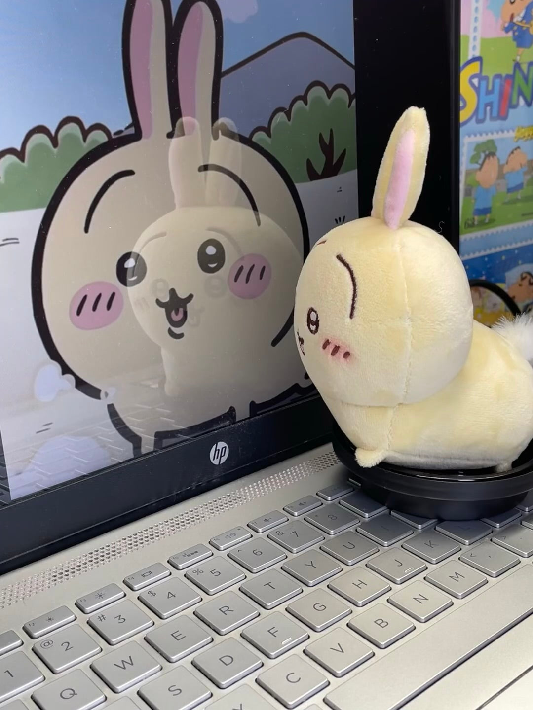 Chiikawa Usagi bunny plush sewing pattern finished plush side view