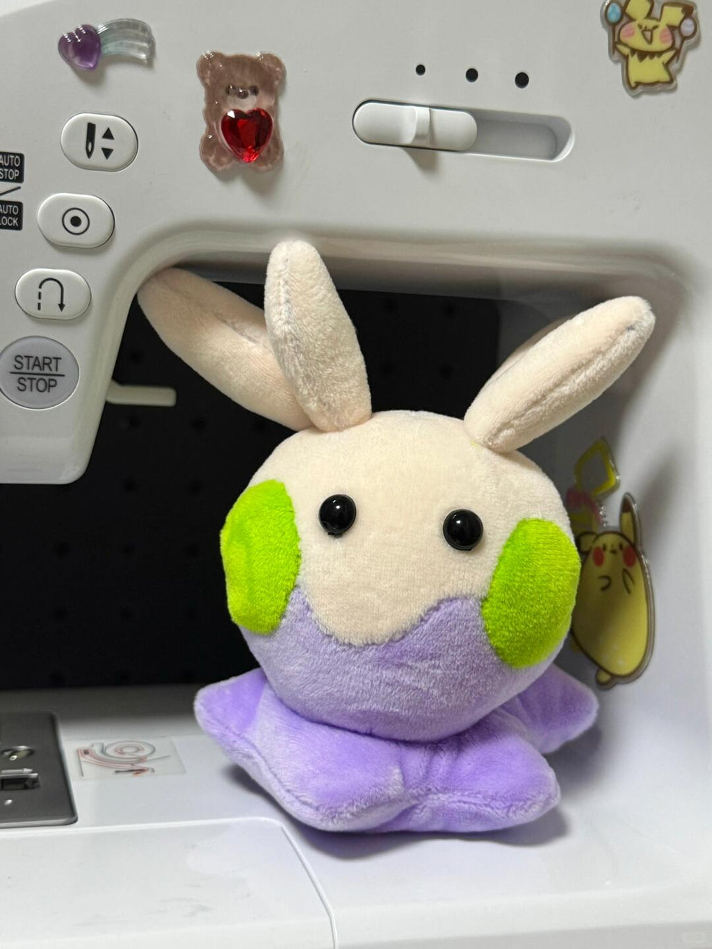 Goomy plush sewing pattern PDF finished handmade plush