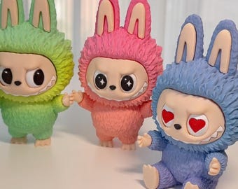 Labubu 3d Print Model STL File Labubu accessories, Labubu Face Changing 3D Printed Cutter Labubu Accessories Labubu Bagcharm Gift for Kids